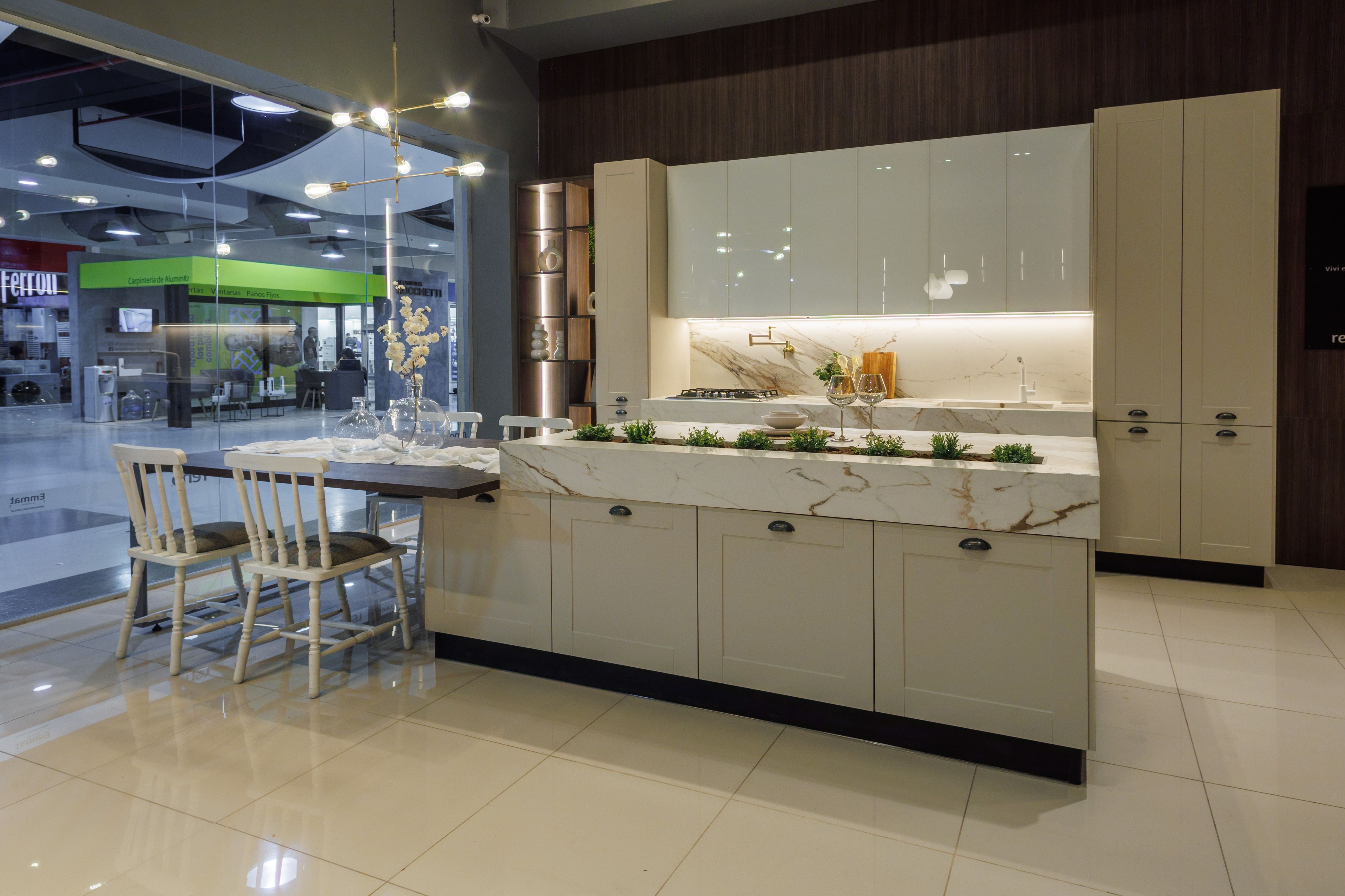 Colonia · Reno Life · PVC blanco texturado